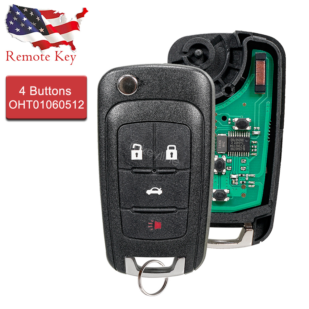 Programmable Key Fob Keyless Remote Key Fob For 2011-2016 Chevrolet Cruze – Programmable, Black Finish Key Cover - Foto 11