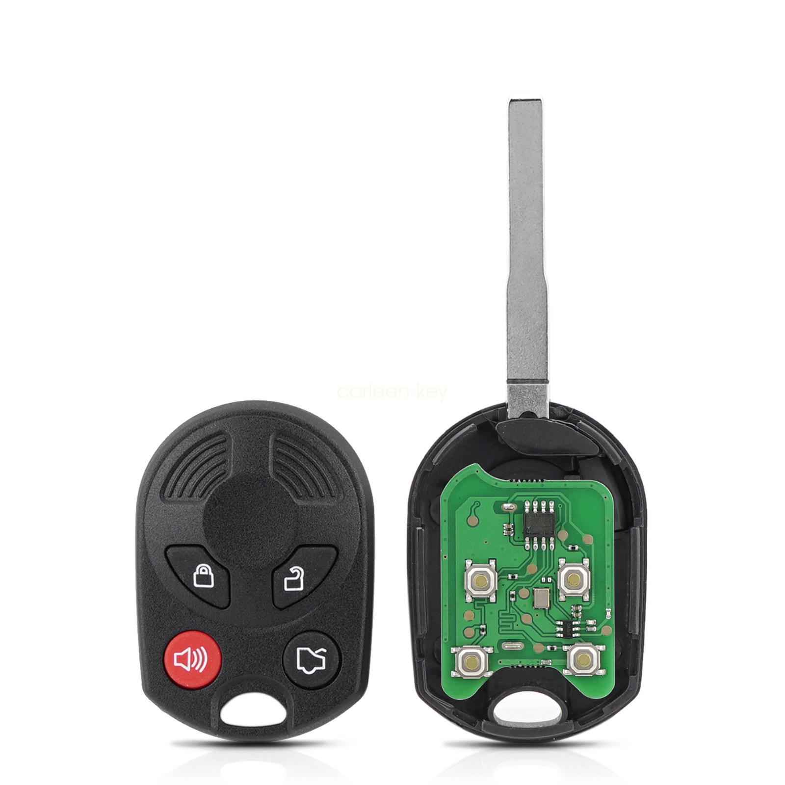 Replacement Keyless Entry Remote Fob For 2013-2016 Ford Escape - Black, Self-Programmable