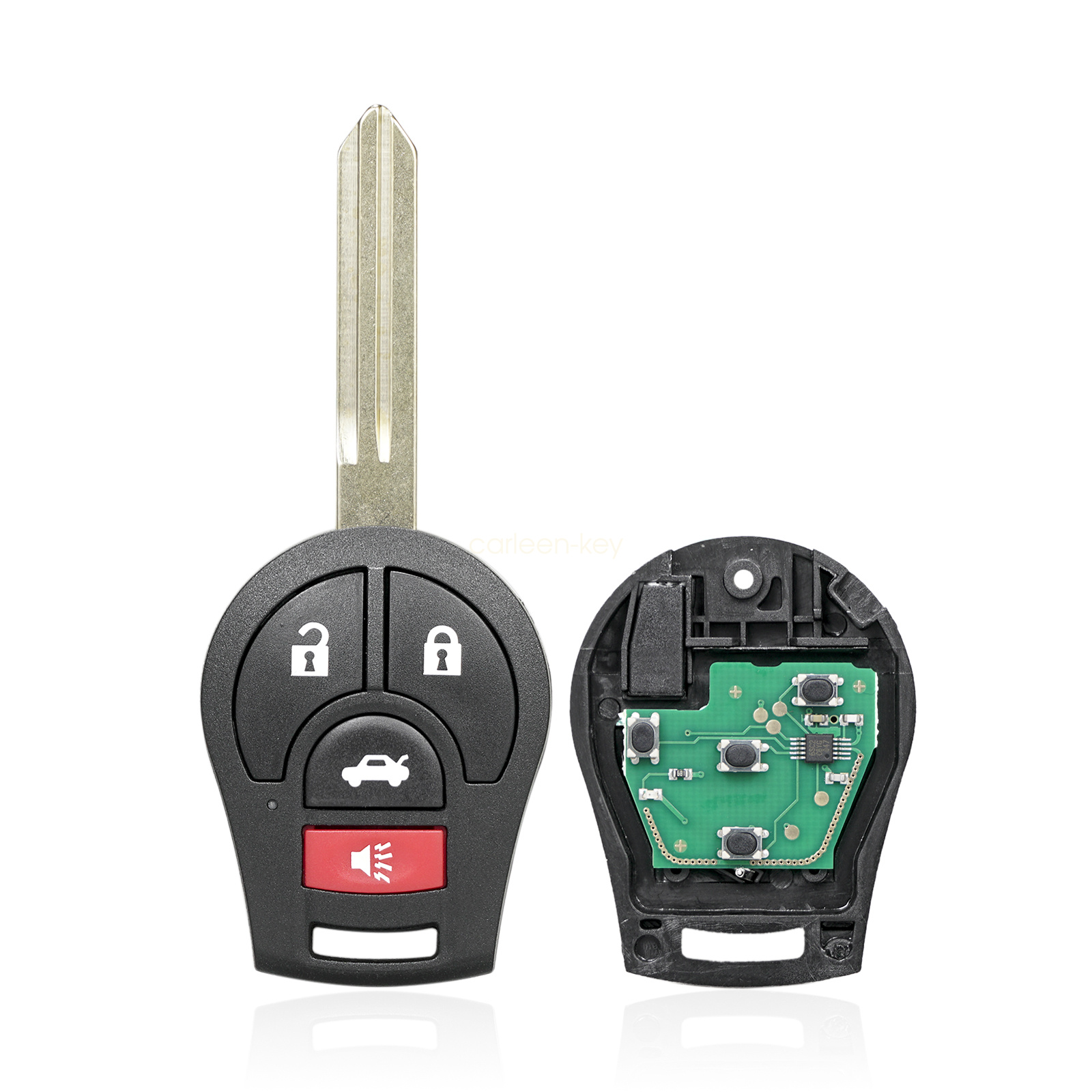 thumbnail image 2 of OEM Nissan Sentra Remote Head Key 2013-2017 – FCC CWTWB1U751, Non-Transponder, 4-Button 2 of 2
