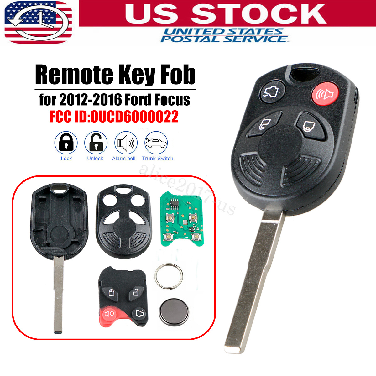 Keyless ford focus 2