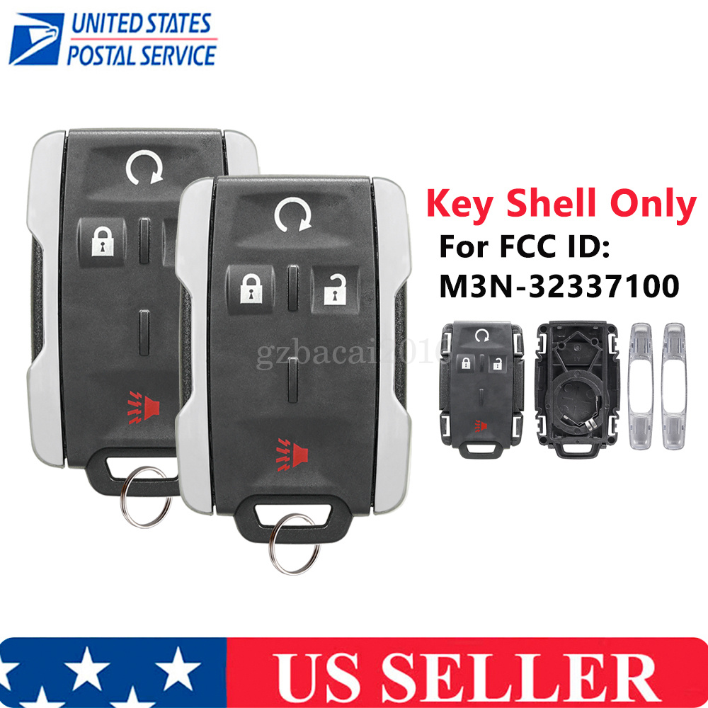In-Car Technology, GPS & Security 2x Keyless Entry Remote Car Key Fob Shell Case - Foto 4