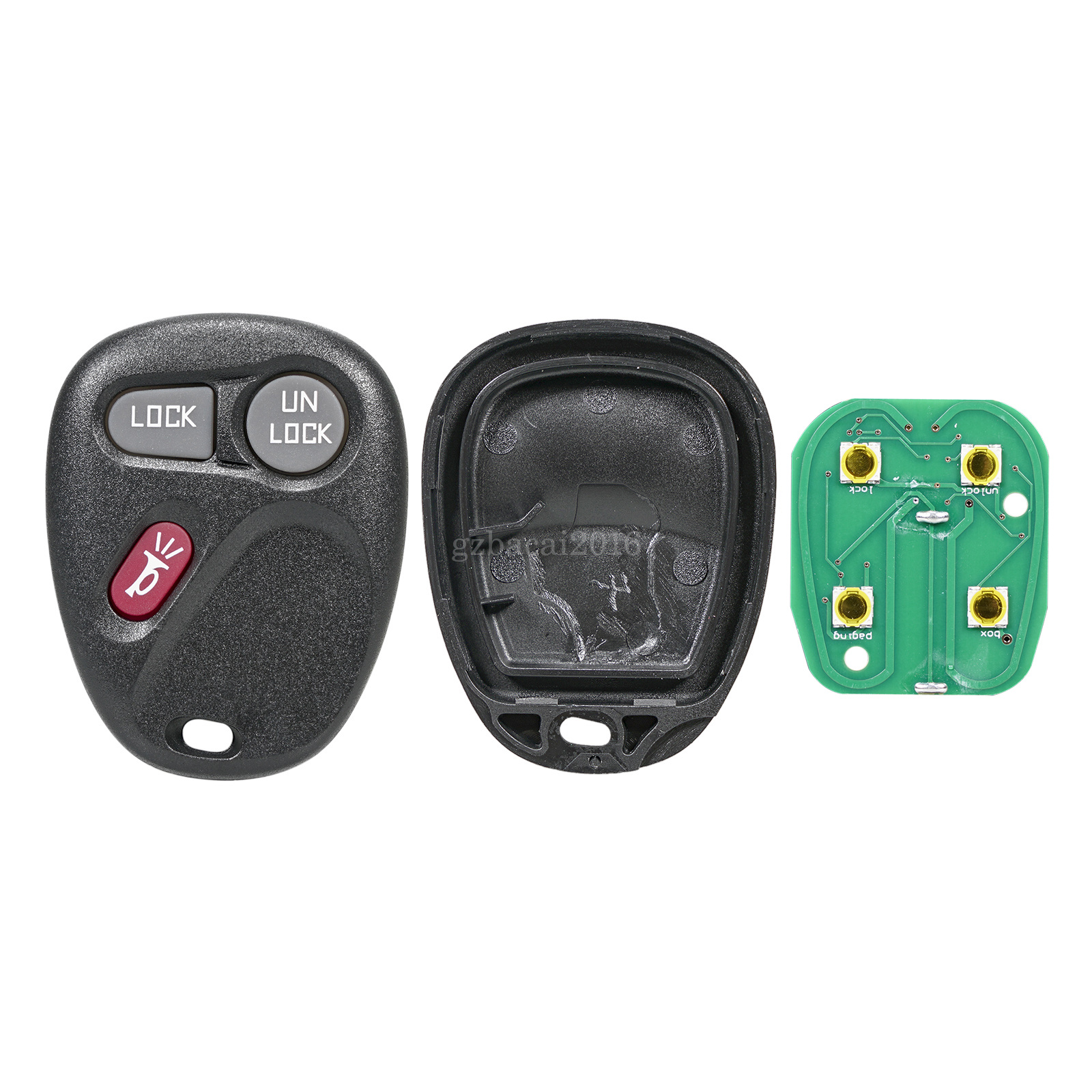 2-Pack Remote Key Fob For GMC Sierra & Chevy Silverado 1999-2001 – 3-Button, 315MHz