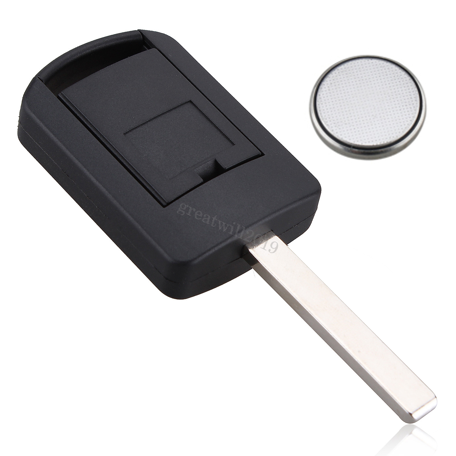 For Vauxhall Opel Corsa C Meriva Combo Tigra 2 Button Key Case Fob