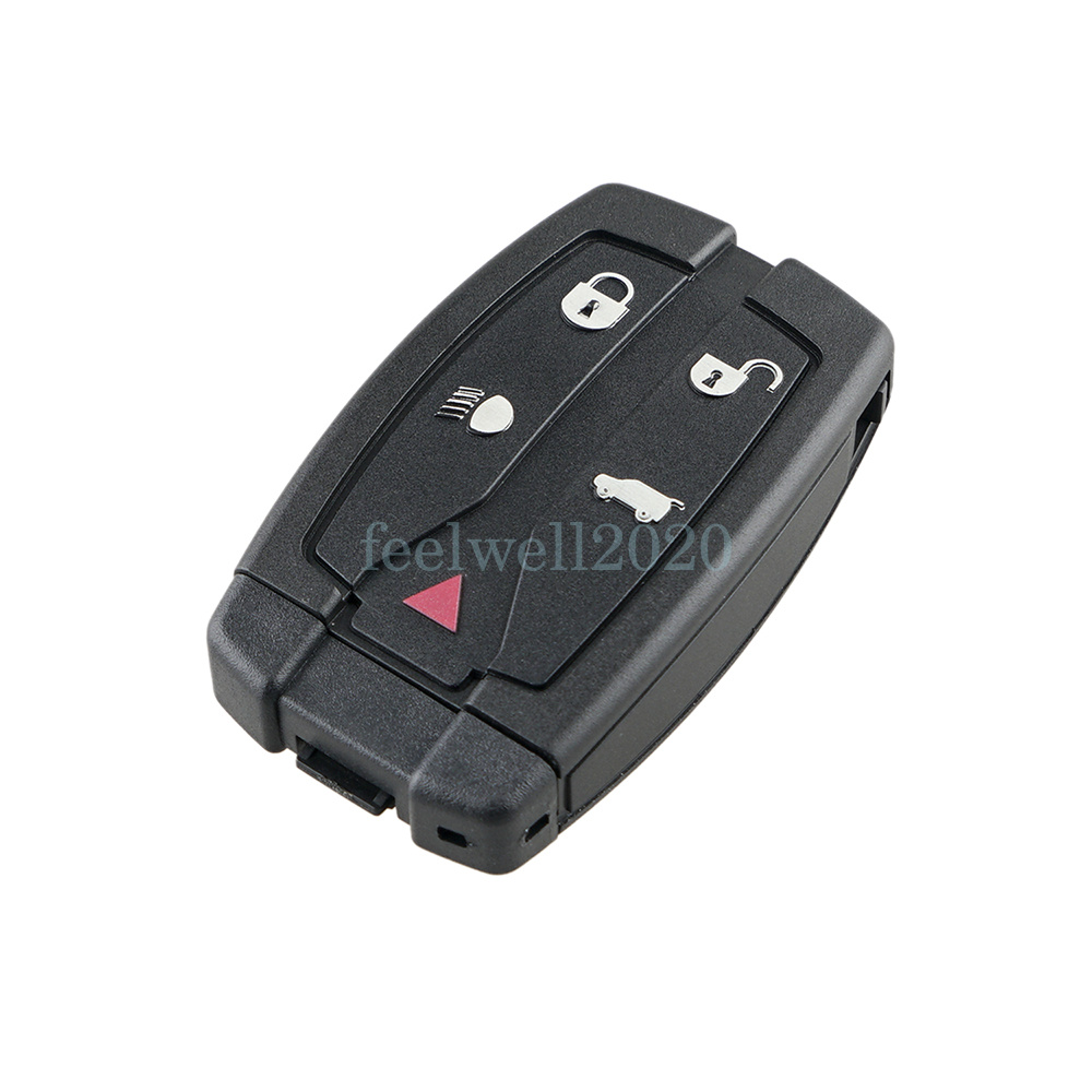 Key Case Fob + Rechargeable VL2330 Battery For Land Rover Freelander 2