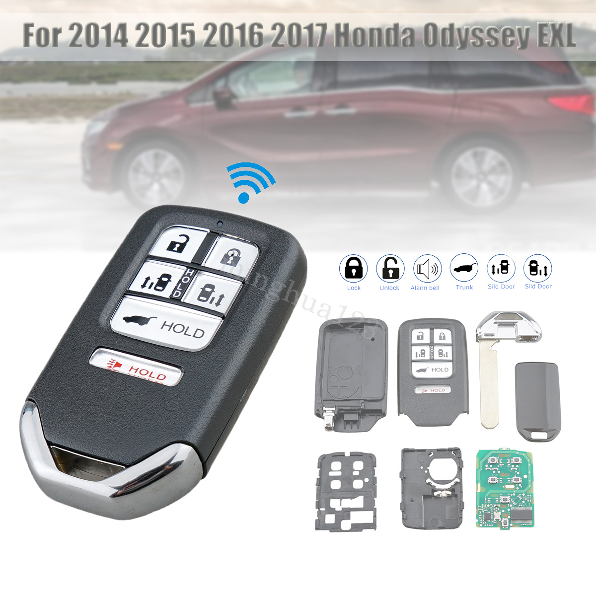 How To Open Honda Key Fob 2014