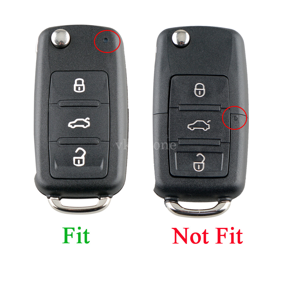 Car Key 3 Button Folding Key for Skoda Citigo Fabia Octavia Superb