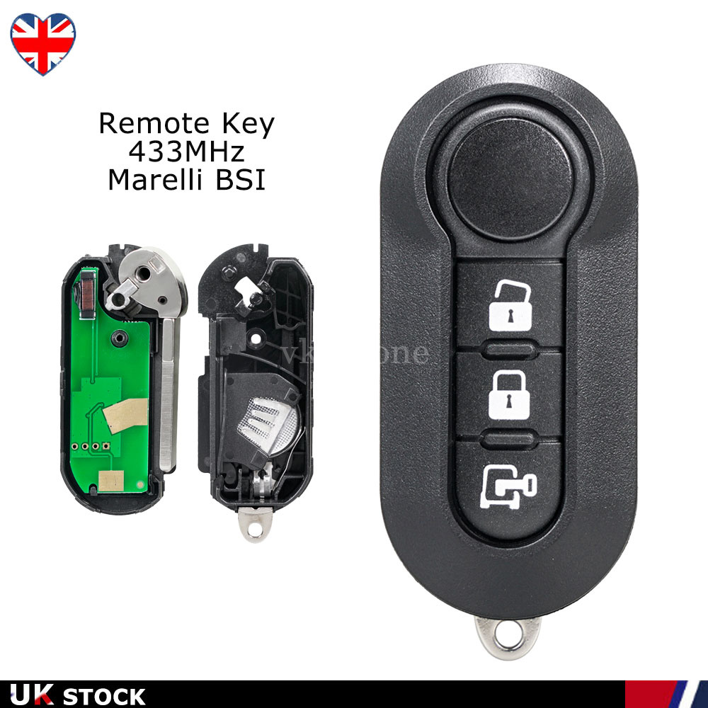 Carcasa De Llave Remota De 3 Botones Para Coche, Reemplazo De La - Foto 8