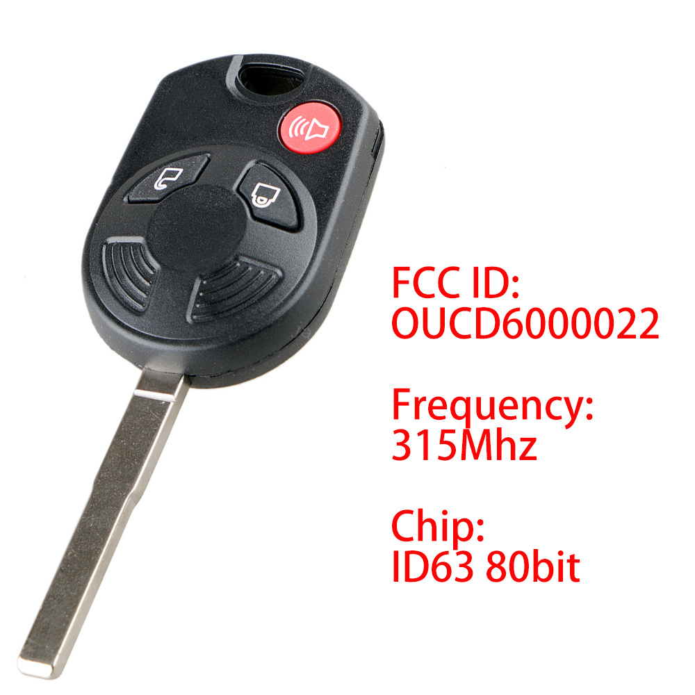 2x Remote Keyless Entry Fobs For 2013-2019 Ford Escape – Replacement RSM78