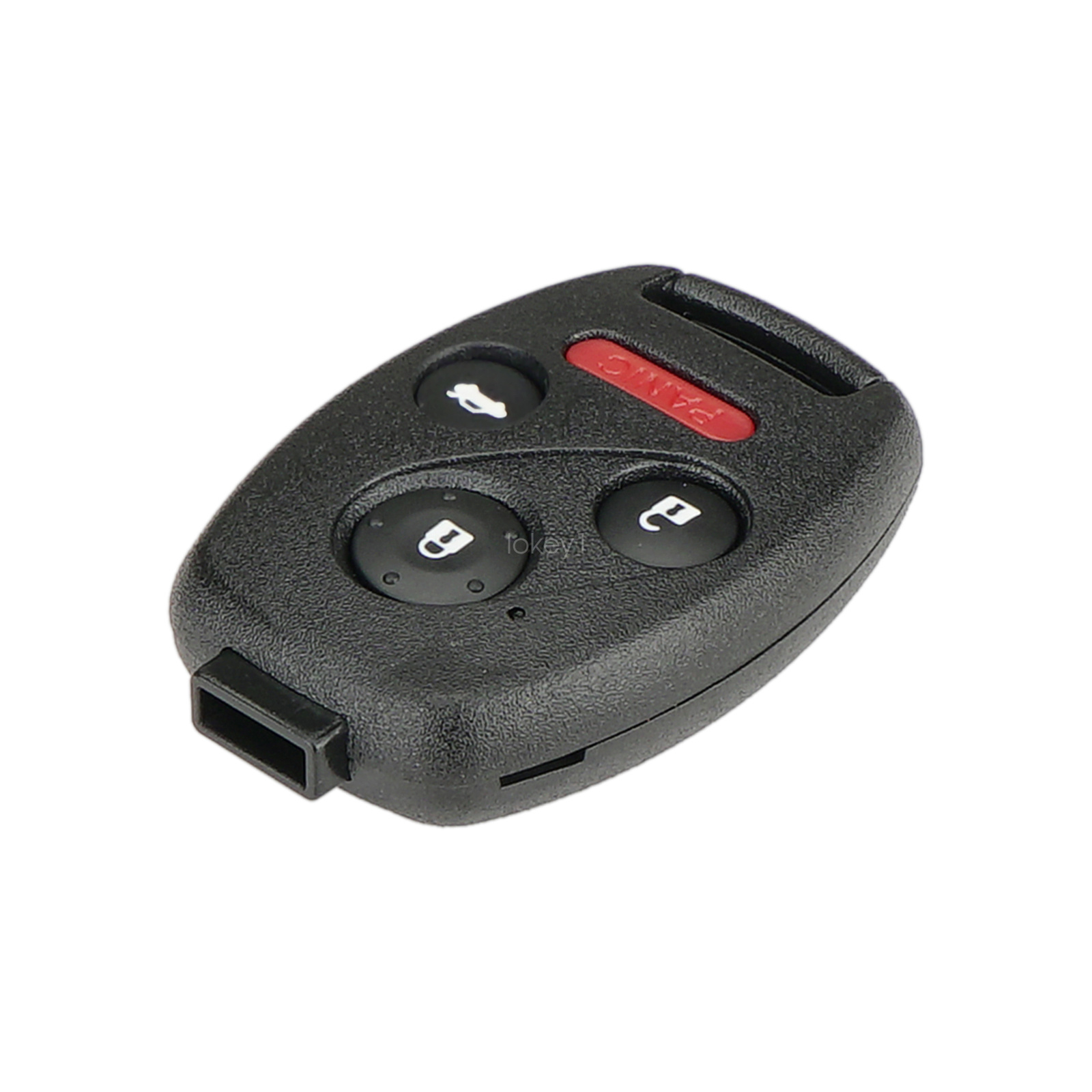 Custodia Portachiavi Telecomando Per Honda Civic LX 2006-2011 - Guscio ABS Nero Con Viti E Cacciavite