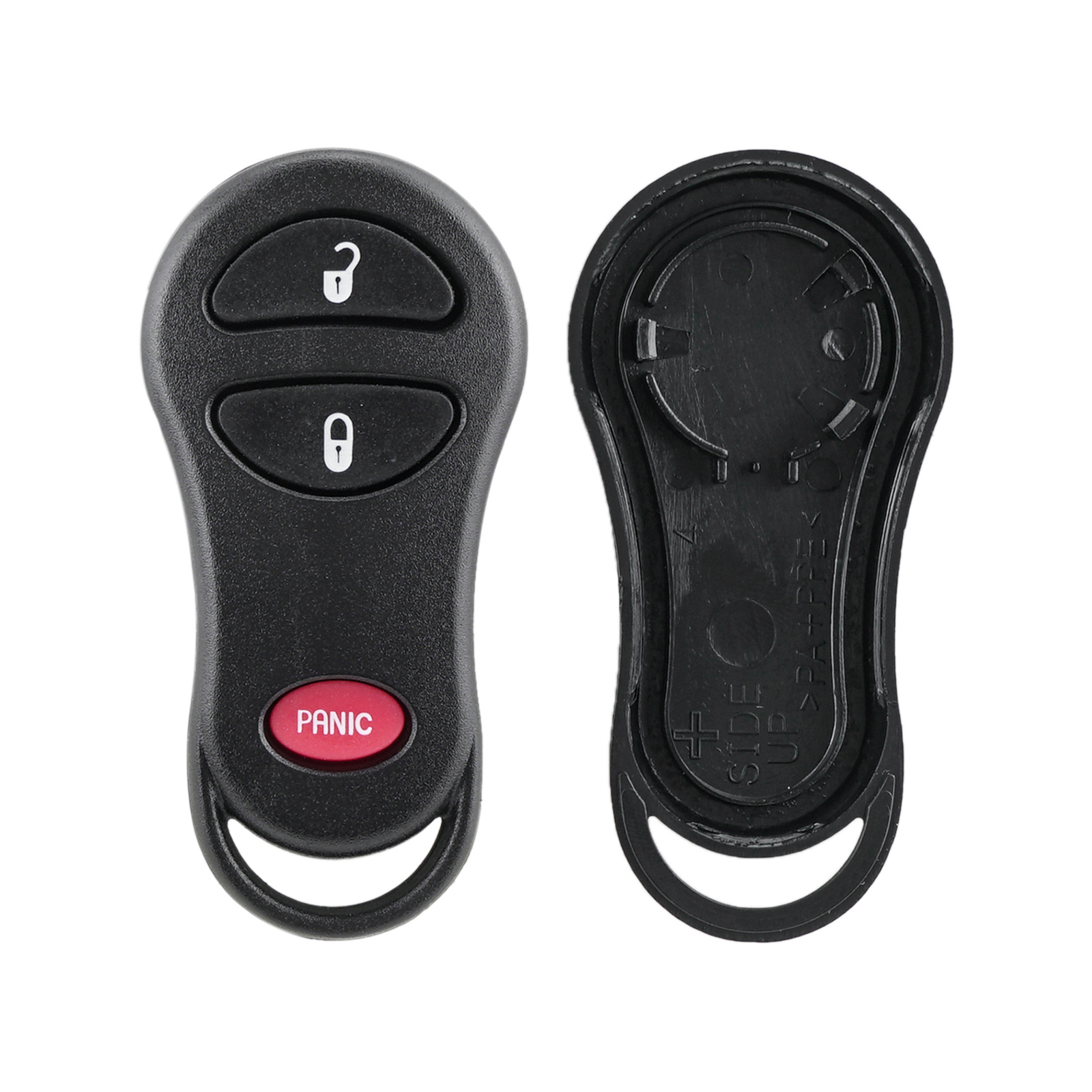 New Jeep Grand Cherokee Remote Key Fob Shell Case (1999-2004) - Case Only, No Electronics