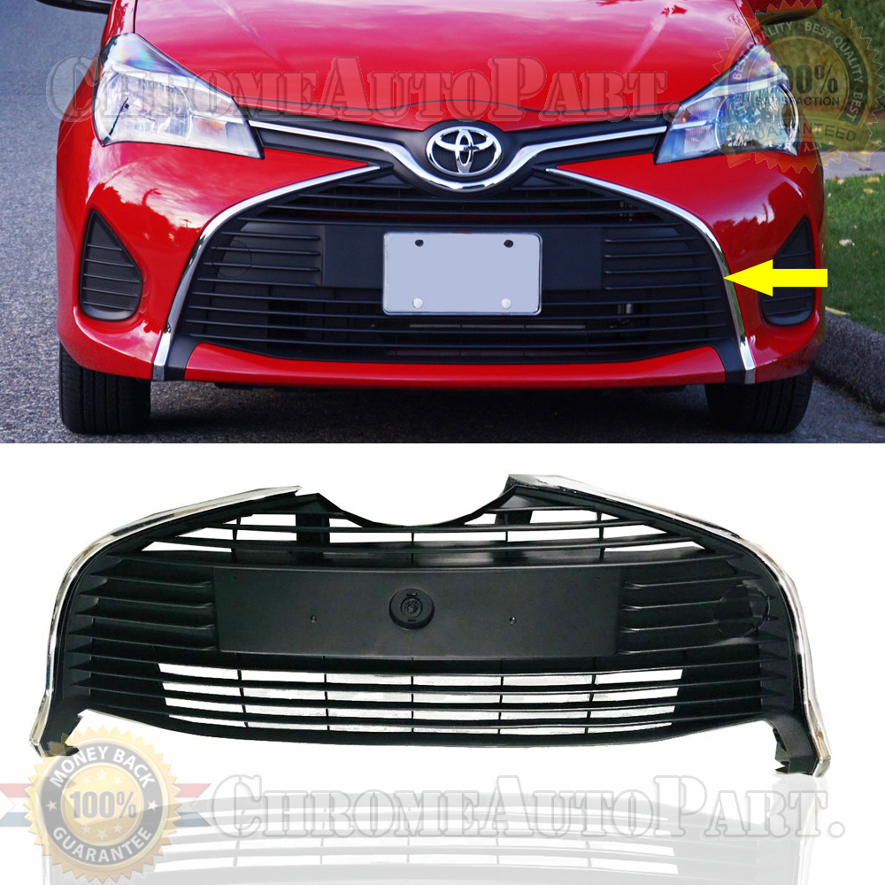 Buy new TOYOTA Yaris front center bumper grille, at the best price at  Ouikeep! Fast delivery.