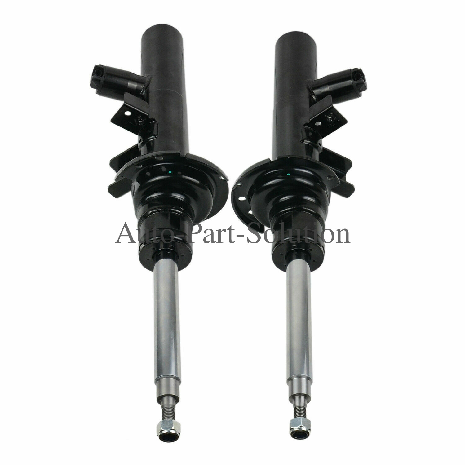 Pair Front Shock Absorbers w/ EDC for BMW X3 F25 X4 F26 2011