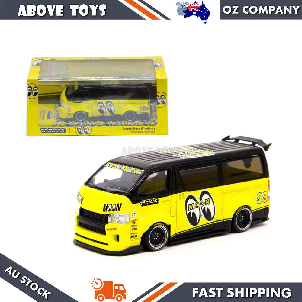 ミニカー TARMAC Toyota Hiace Widebody Mooneyes 1042591743.jpg