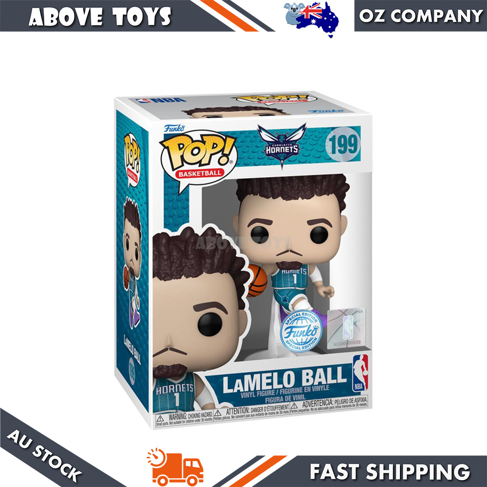 Funko NBA Basketball Hornets LaMelo Ball Pop! #199 Vinyl Figure