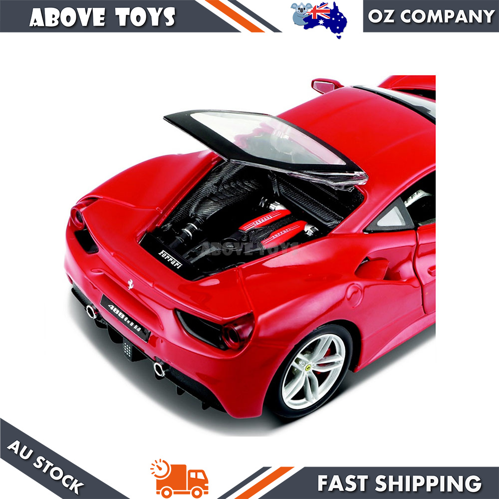 Maisto 1:24 Scale Assembly Line 2016 Ferrari 488 GTB Diecast Model