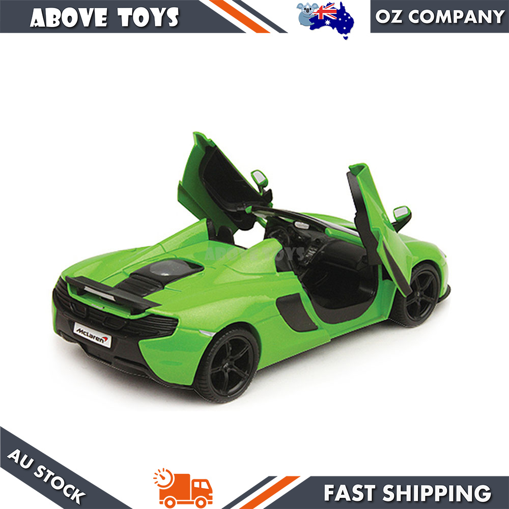 Motormax 1/24 Scale Metal Model 79326 McLaren 650s Spider
