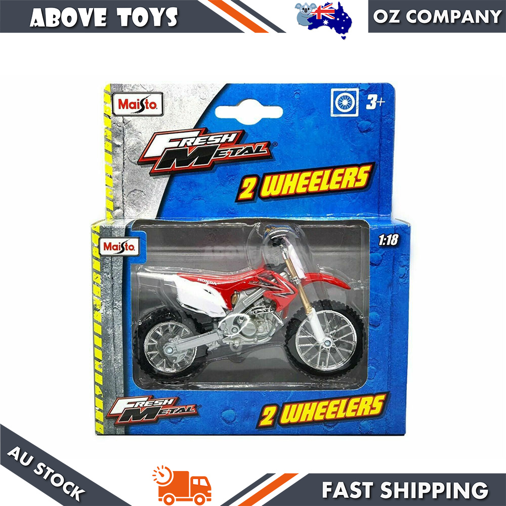 Maisto 1:18 Scale Mini Honda CRF450R Dirt Bike Motocross Motorcycle  Diecasts Toy Vehicles Toy Model Racing Miniatures - AliExpress