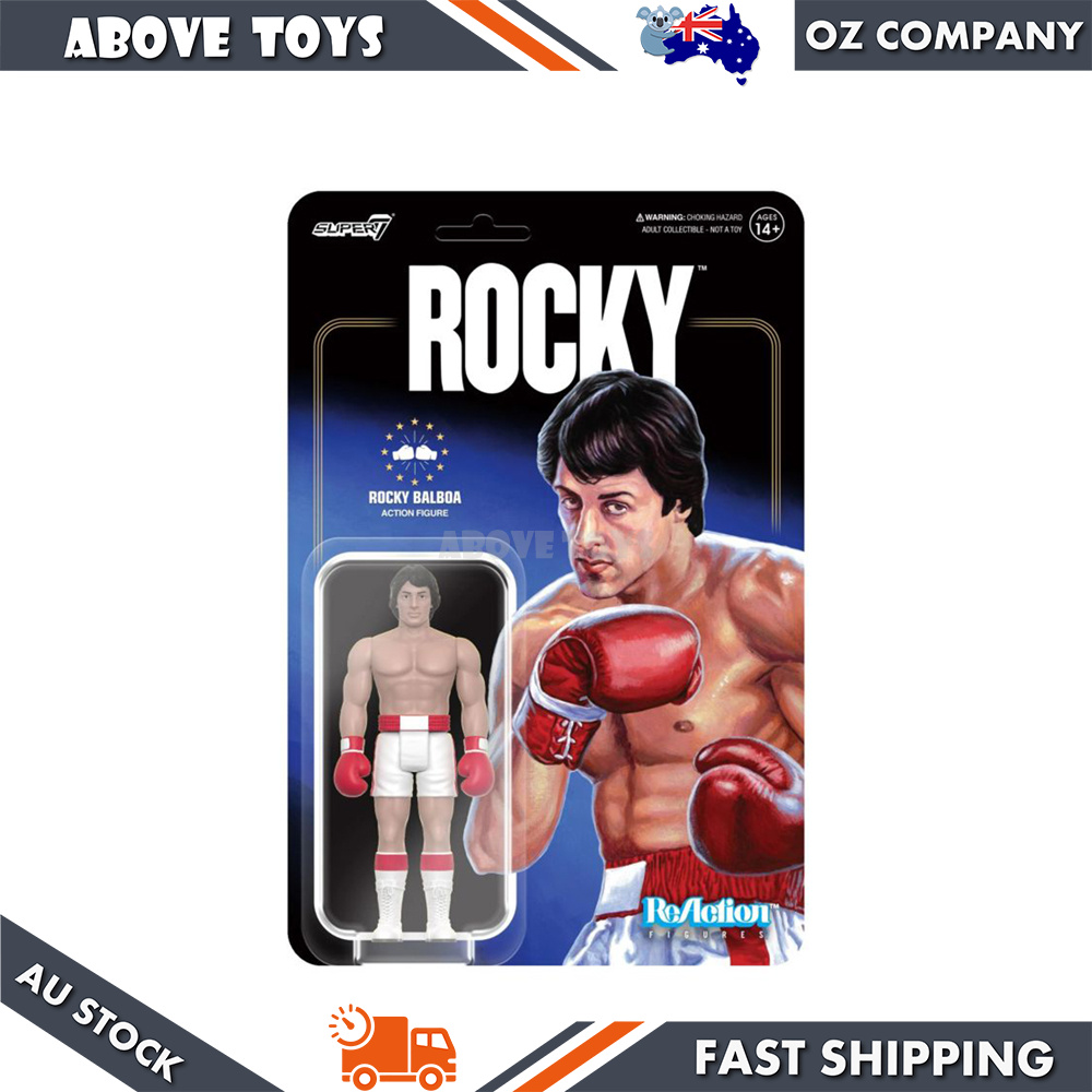 REACTION ROCKY BALBOA (Boxing) Action Figure - New sealed EUR 37,99 - ES