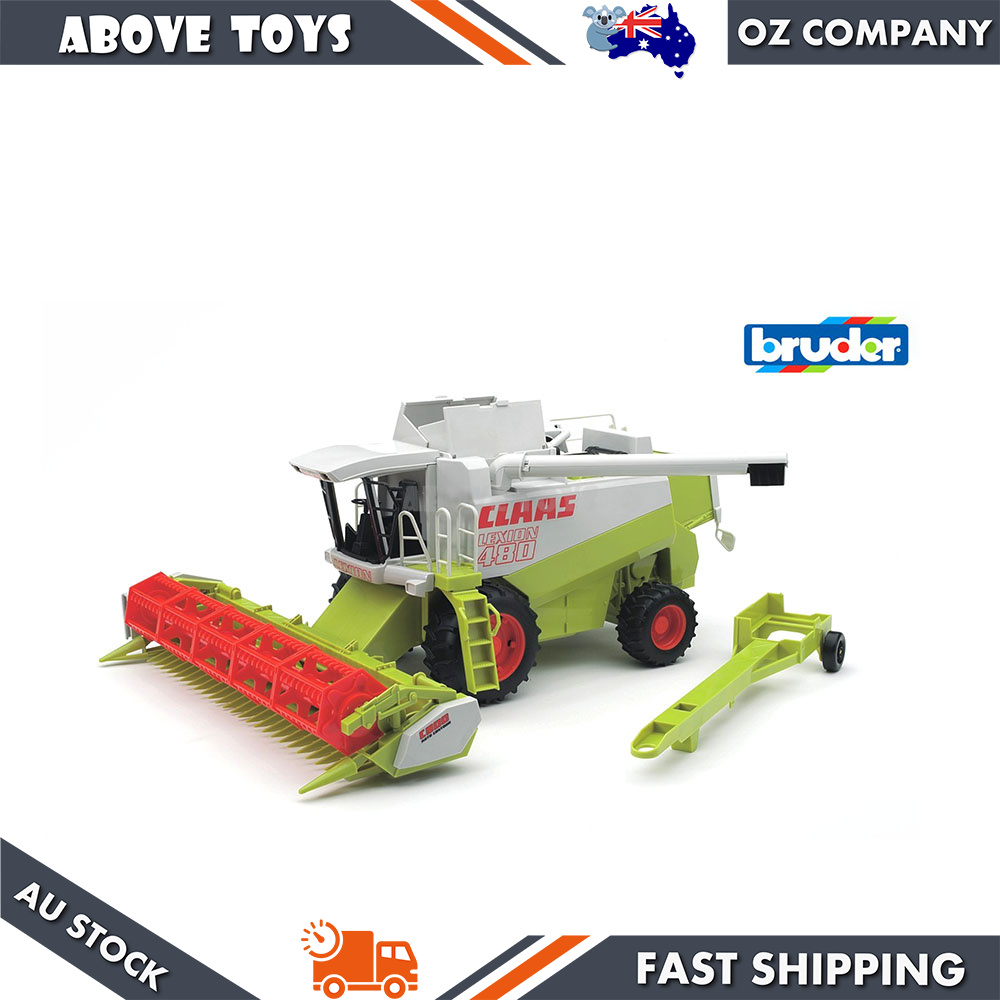 Bruder 1:20 Scale Claas Lexion 480 Combine Harvester 450mm Length