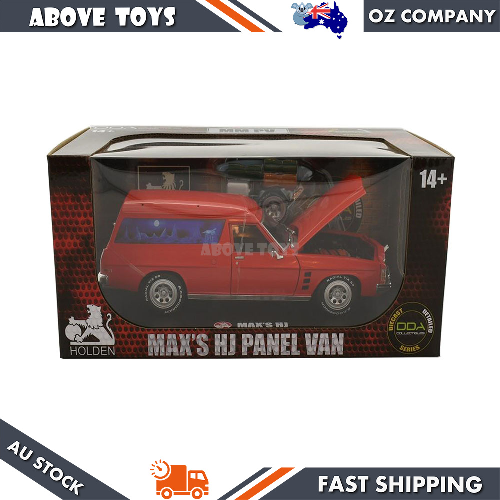 DDA 1:24 Mad Max's 1975 HJ Holden Sandman Panel Van Movie Vehicle