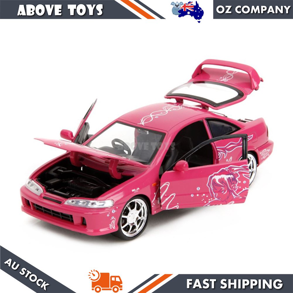 Jada 1:24 Scale Fast & Furious 1995 Honda Integra Type R Diecast