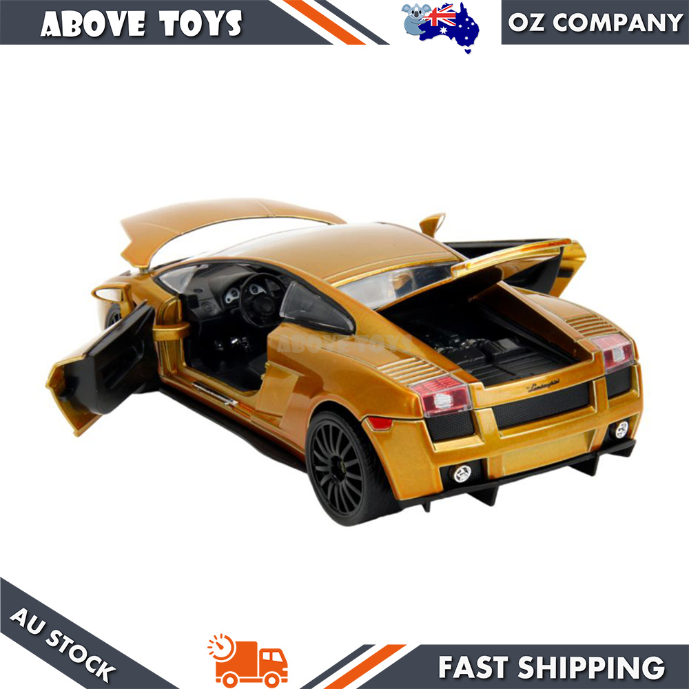 Jada Toys Lamborghini Gallardo Gold Fast & Furious 10 - Voiture Miniature 1/24