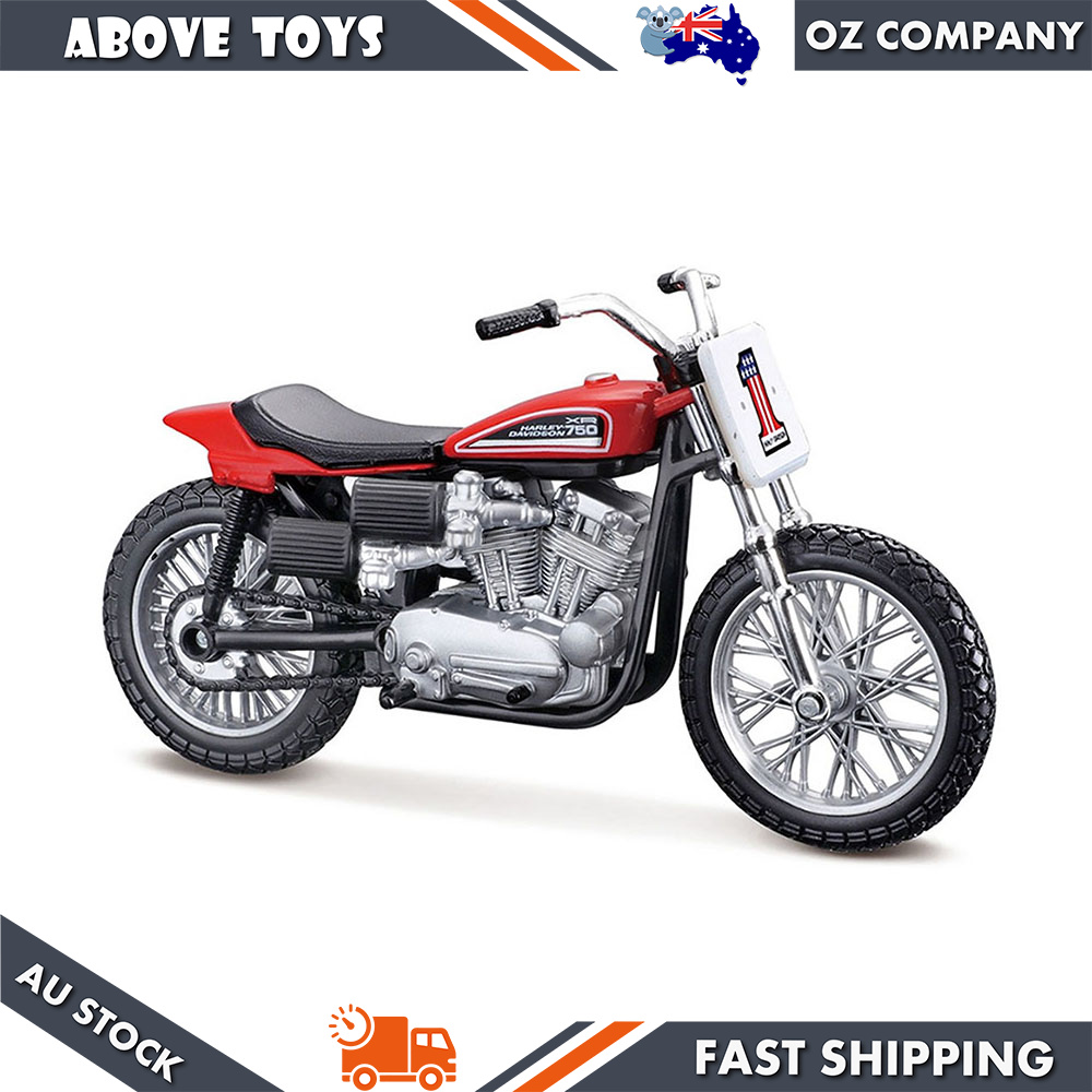 Maisto 1:18 Scale Harley Davidson XR750 #1 Diecast Racing