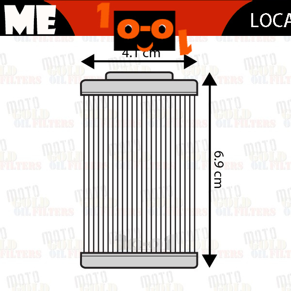 Motorcycle Oil Filter For KTM 390 Duke 2013 2014 2015 2016 2017 2018