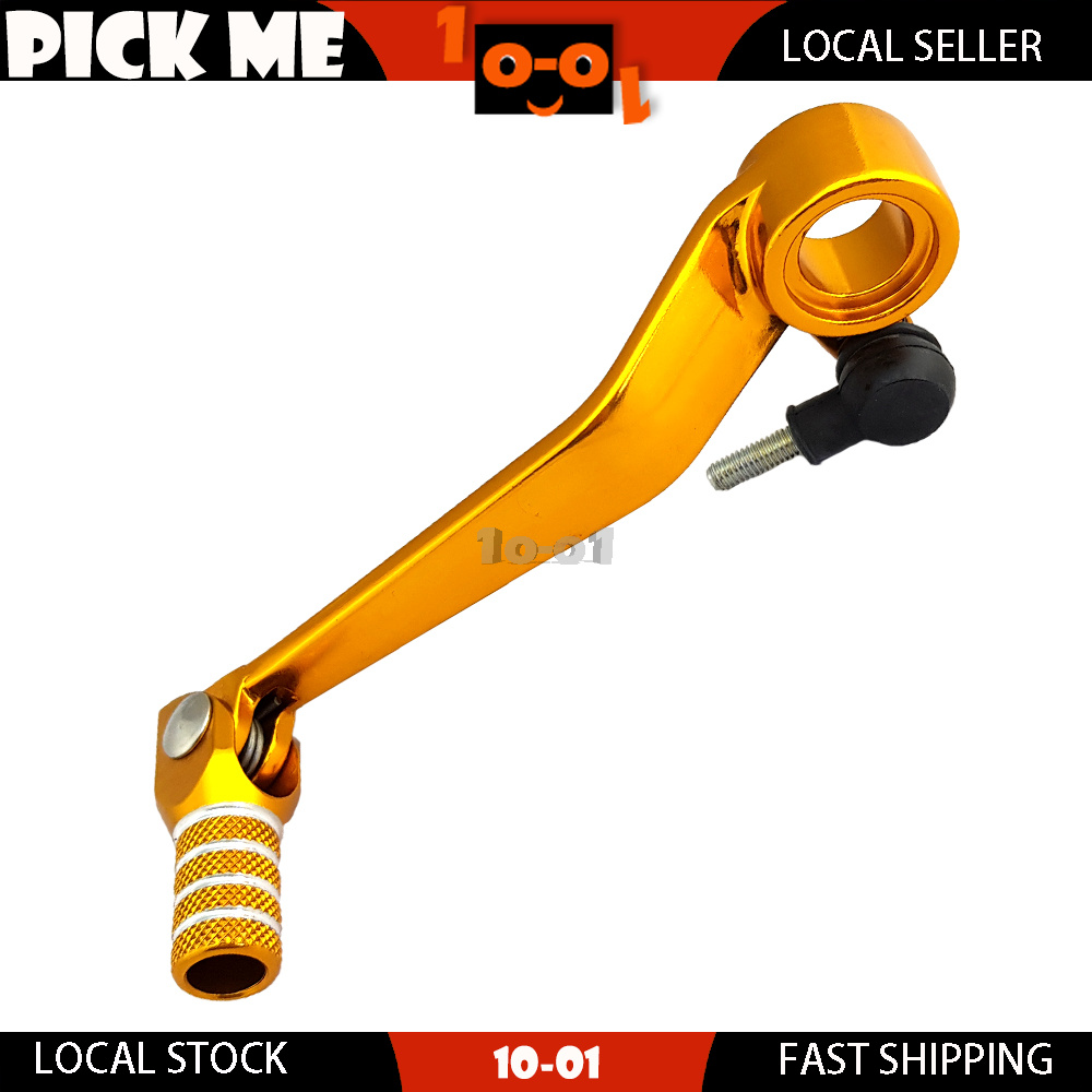 Golden Gear Shift Lever Fit Kawasaki Ninja ZX6R ZX636 2003 2004