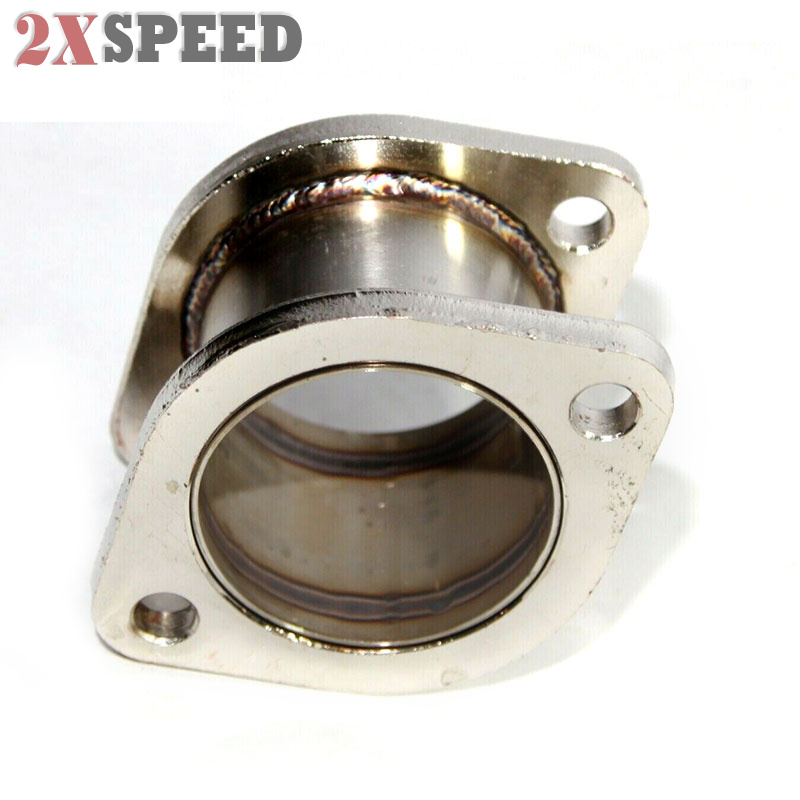 Exhaust Pipe Flange Conversion Adapter Kit 3"to 3" Stainless Steel 2