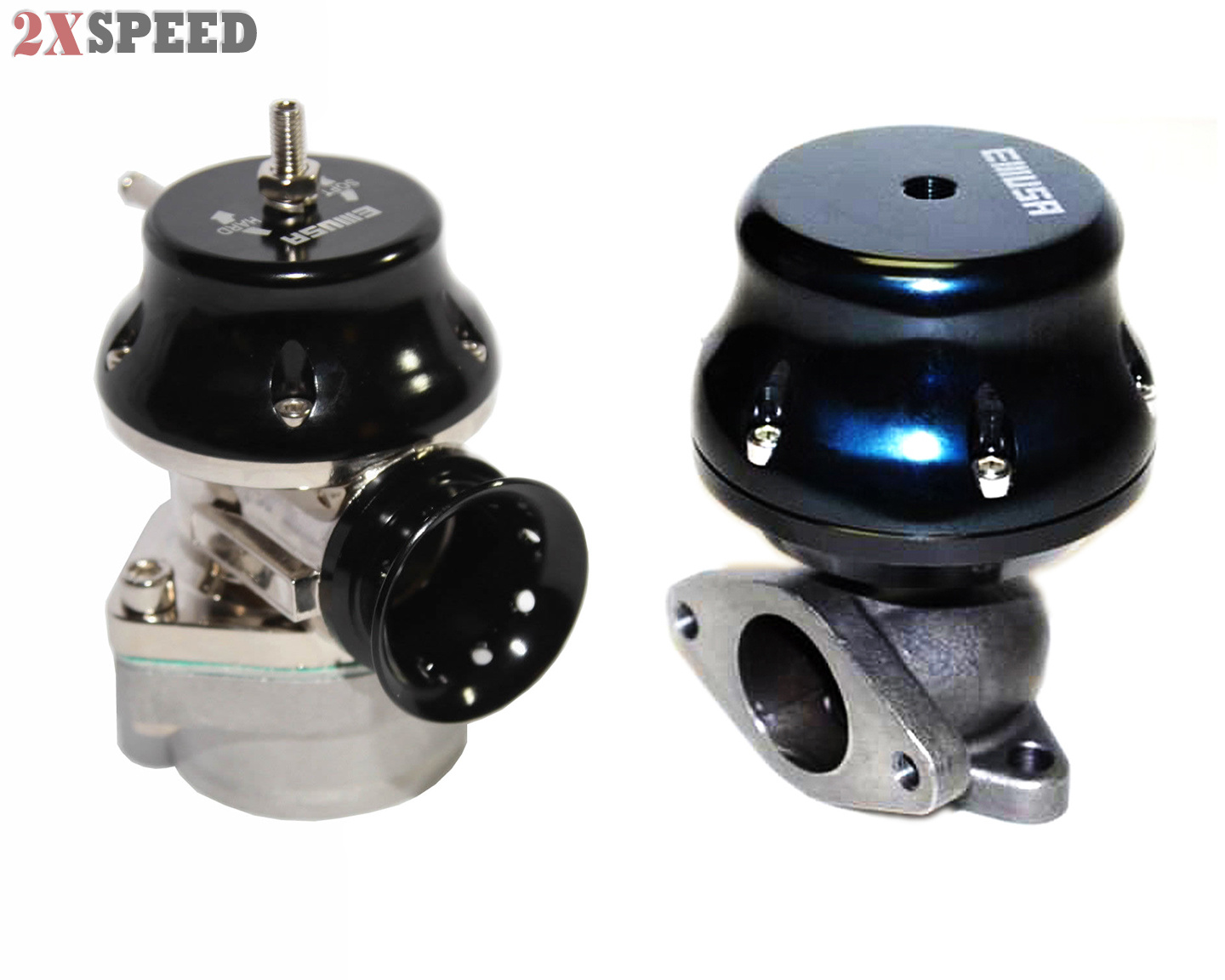RS Style Universal Billet BOV Blow off valve 35/38MM Adj.Wastegate 2