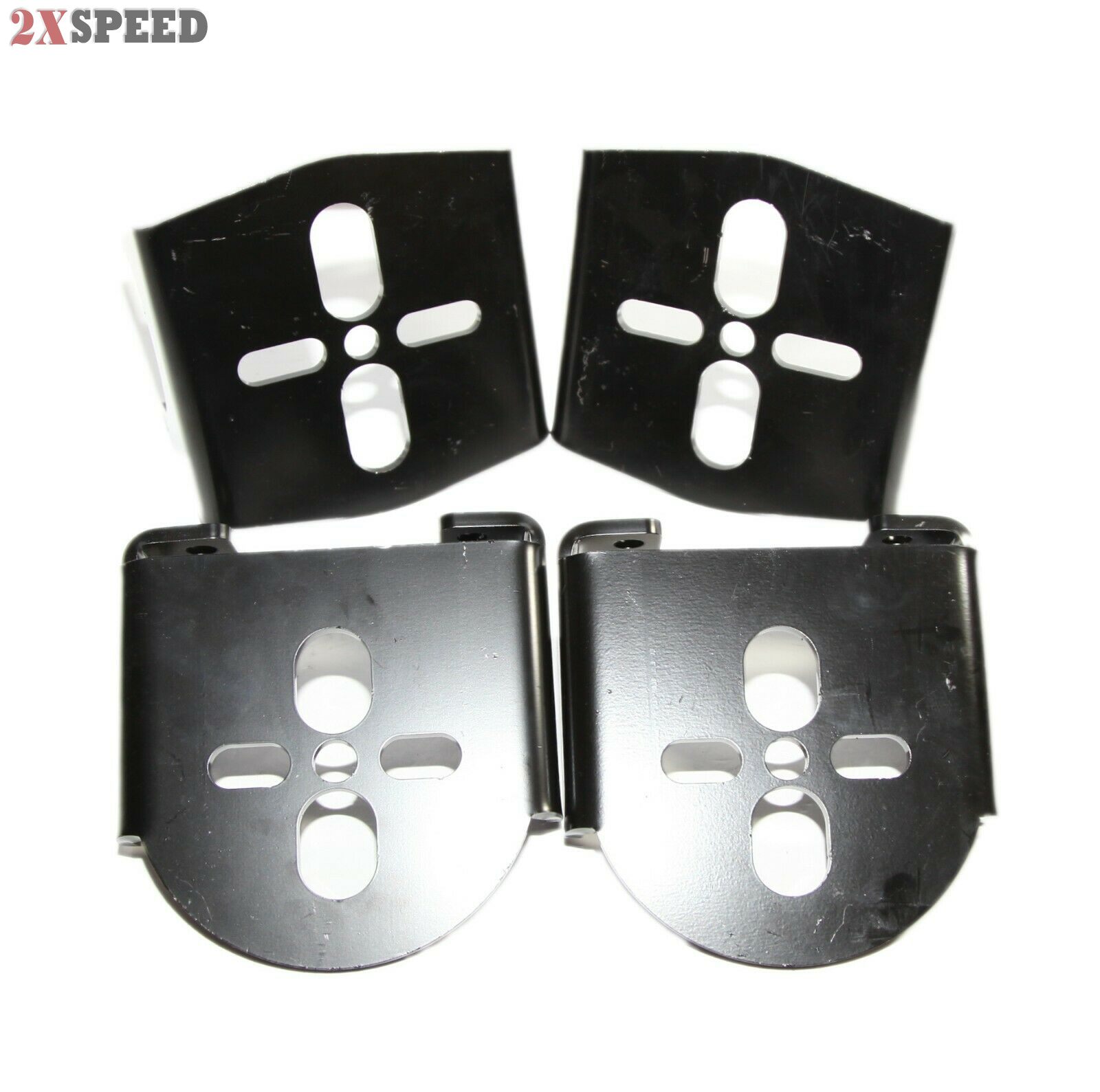 2pcs 2600 lb Air Bags + Weld On Rear Suspension Mount Bracket Kit for 2