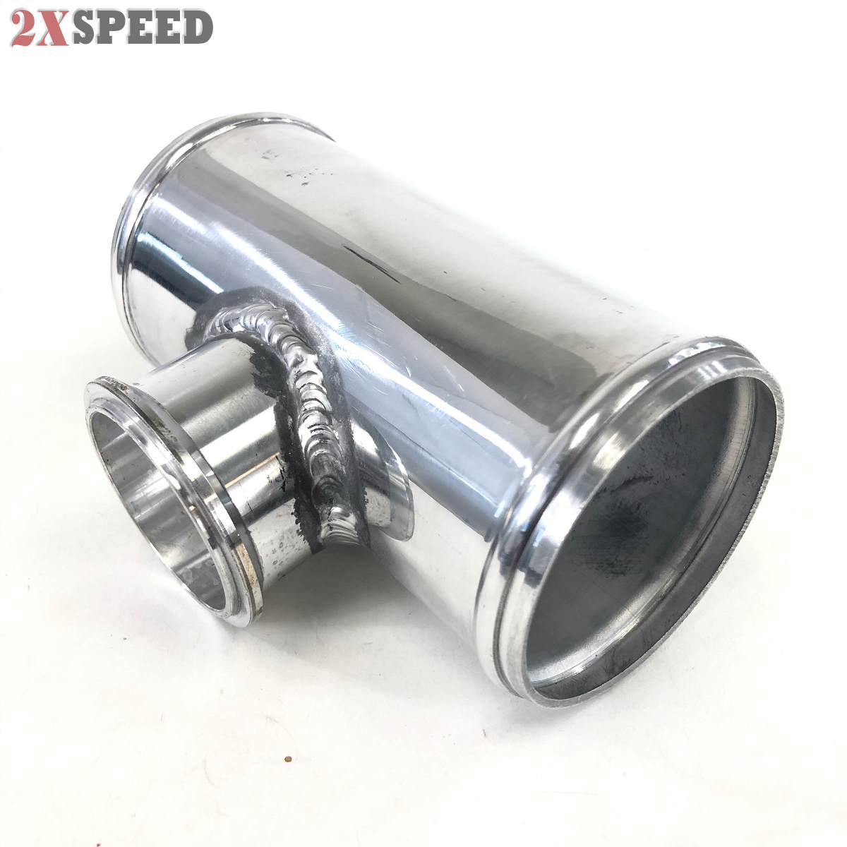 Universal 50mm V-band BOV Flange With 2.5 Inch Tube – Turbo Blow Off Valve Piping By Slaction