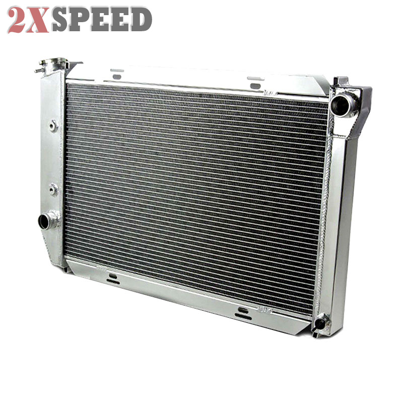 FIts for 71-73 Ford Mustang V8 MT Aluminum Racing 3 Row Radiator