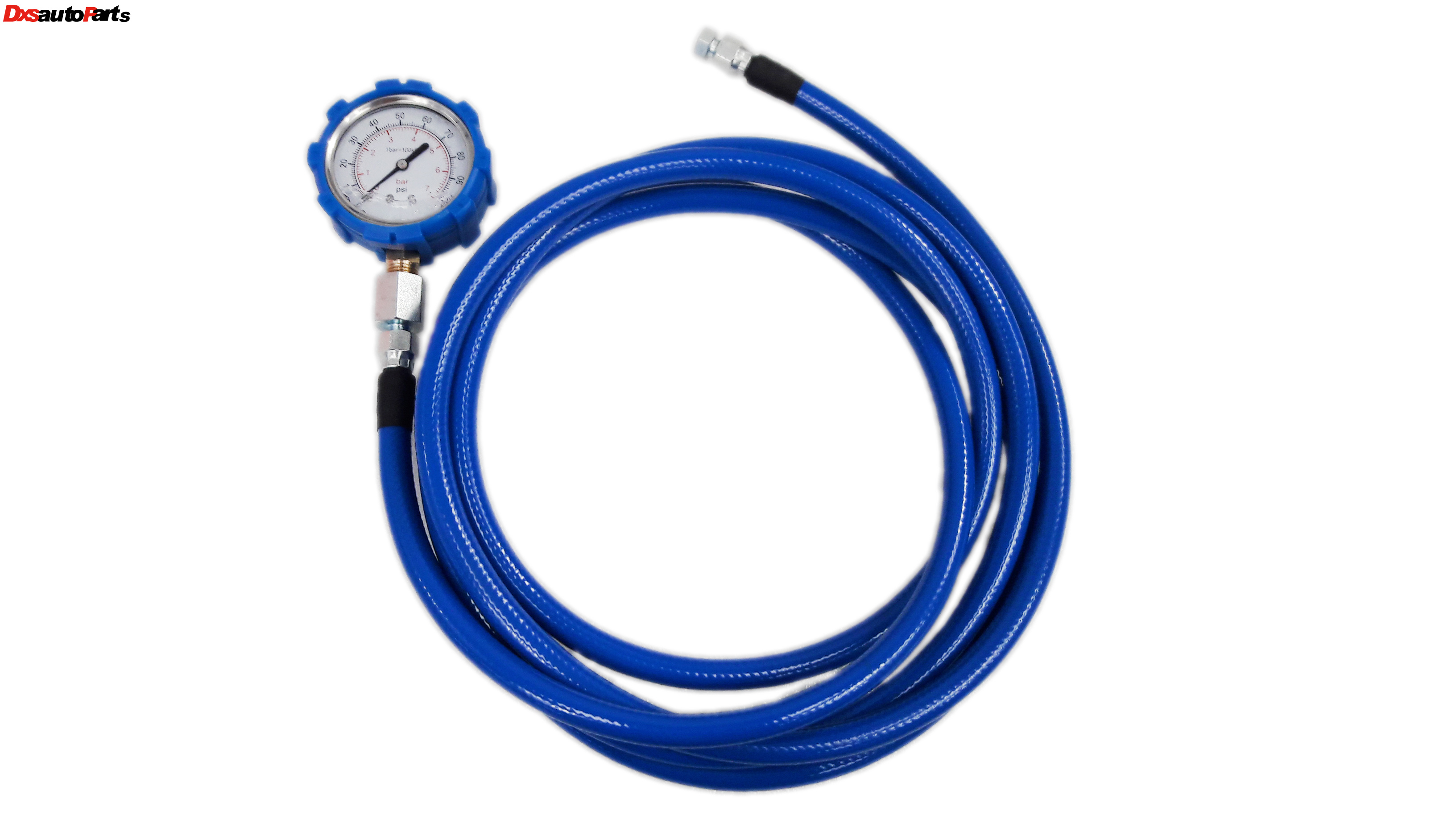 Fuel Pressure Tester Kit 100psi Mechanical For Universal Domestic