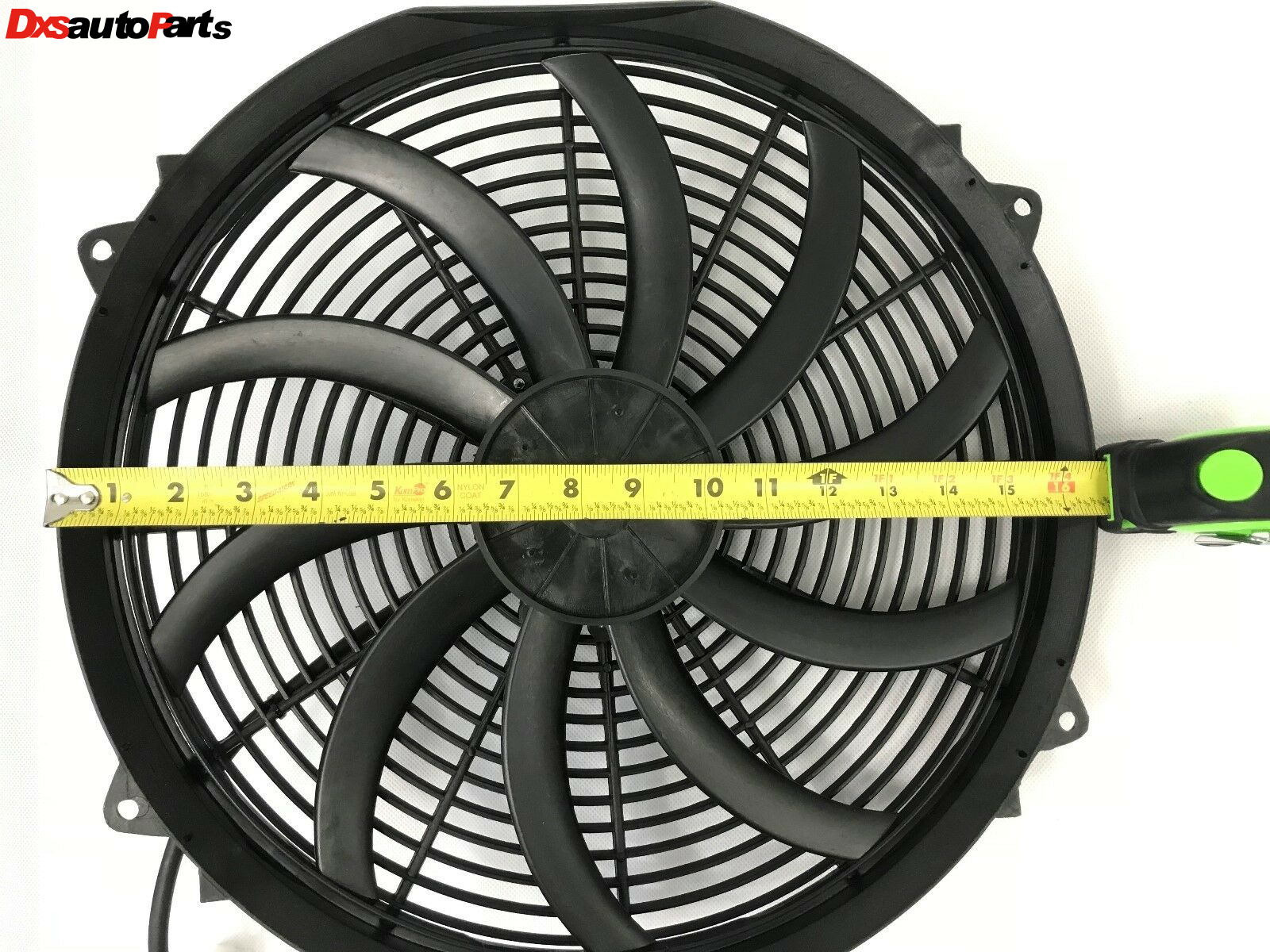 16" INCH S Blade SLIM ELECTRIC RADIATOR FAN PULLER HIGH POWER MOTOR