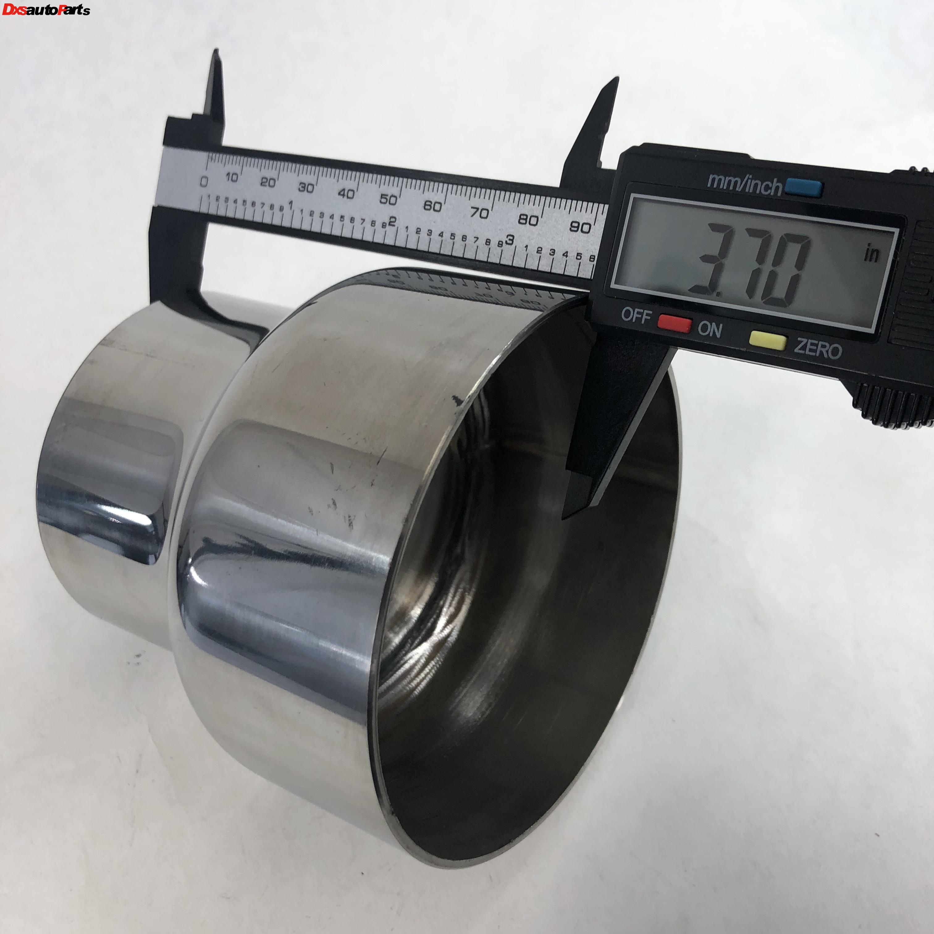 Universal Stainless Steel T201 Exhaust Piping Reducer 4" to 3", 3.7" length eBay