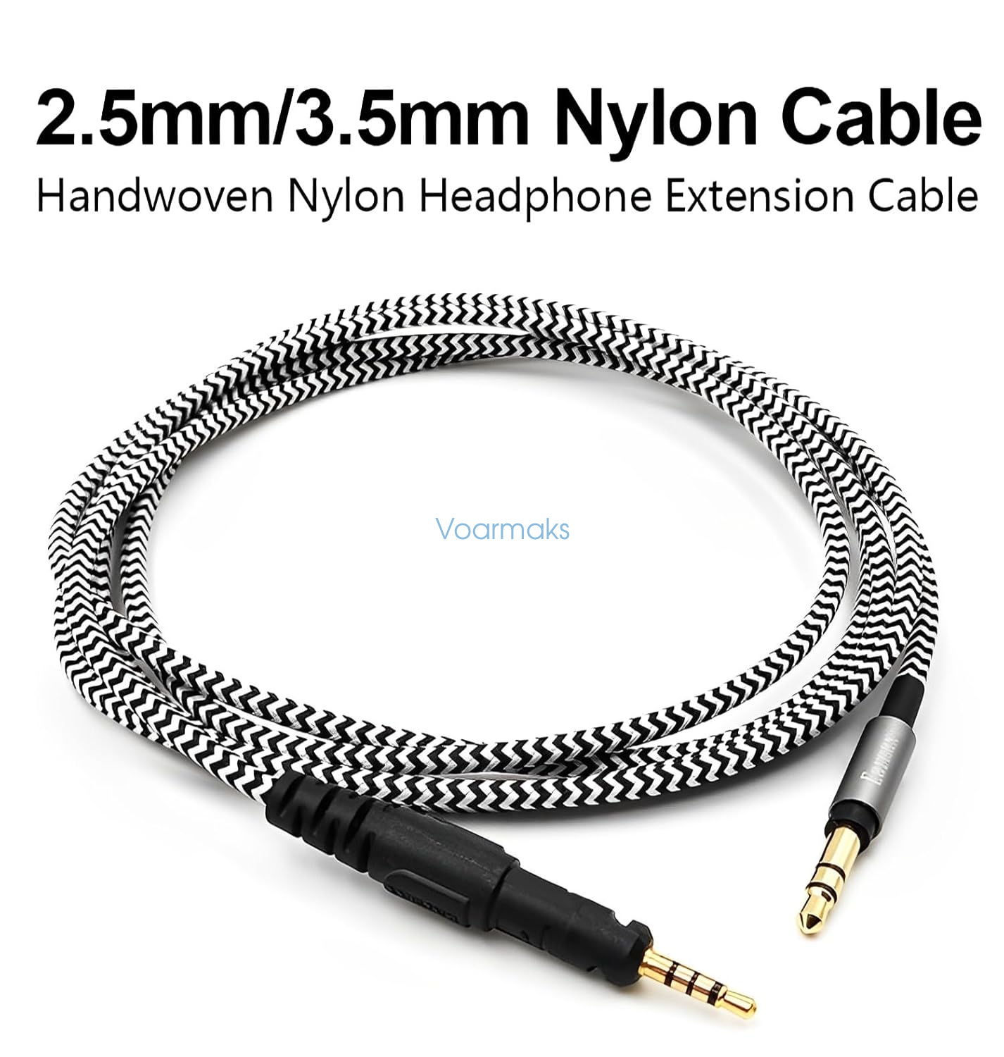 6N OFC Long Steps Nylon Cable 5ft For Pioneer HDJ X5 X7 S7