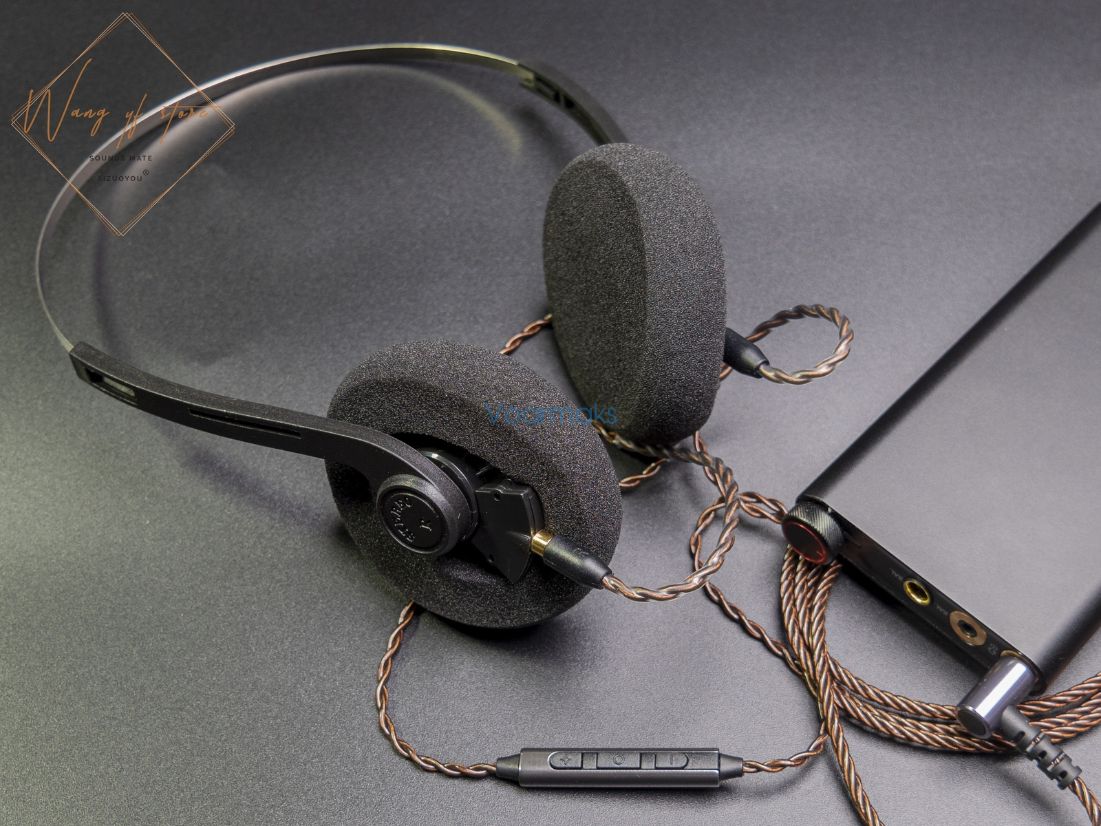 DIY MMCX Cover Cable For Koss Porta Pro Portapro Ear Pad Headband
