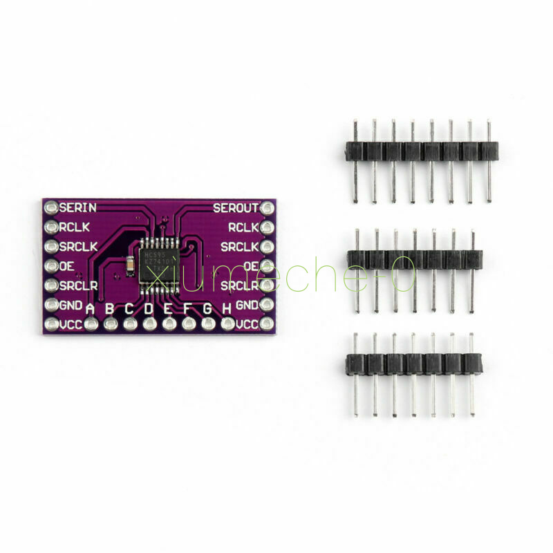 74HC595 Buffer Breakout - SIPO Serial-In/Parrallel-Out - Foto 4