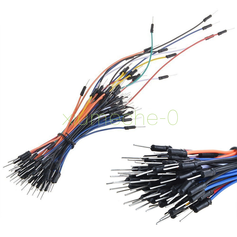 65-teiliges Jumper-Kabel Set – Male-to-Male, Verschiedene Längen (120–240 Mm), Kupferkern, Silikonisolierung – Für Arduino, Raspberry Pi & Prototyping