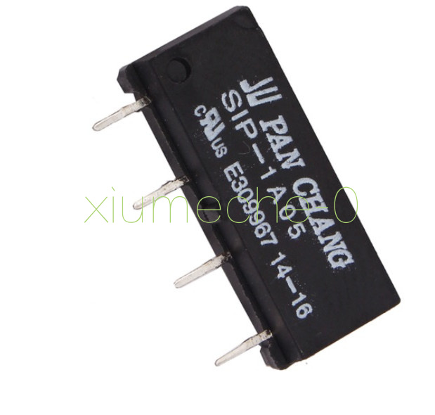 5pcs 5v Sip-1a05 Reed Switch Relay Single In-line 4pin For Pan Chang Relay - Rel