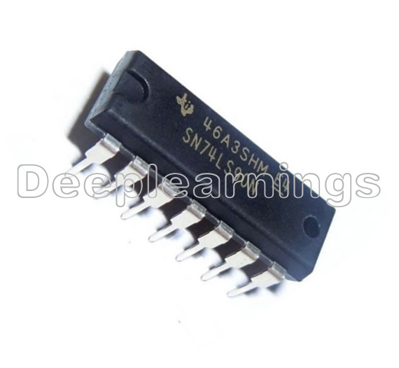 Acquista 10PCS SN74LS90N SN74LS90 74LS90 IC CONTATORE DECENNI DIP-14 SN 74LS90N Decenni Dividi Per 12 E Contatore Binario DIP14 In Italia A Partire Da 7.39 - Foto 10