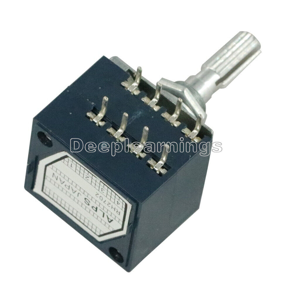 100k Potentiometer 1pc Potentiometer 100K Log ALPS Audio Amp Volume ...