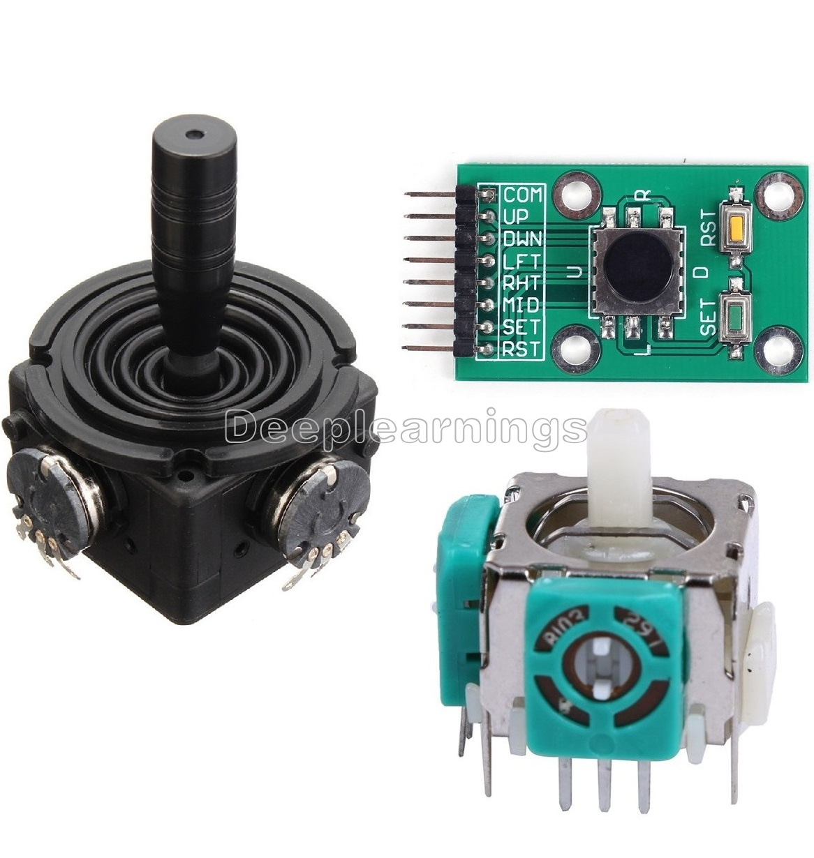 Jh D202x R2 5k 10k Joystick Potentiometer 3d Analog 3 Pin Joystick For Ps4 Ebay 2912