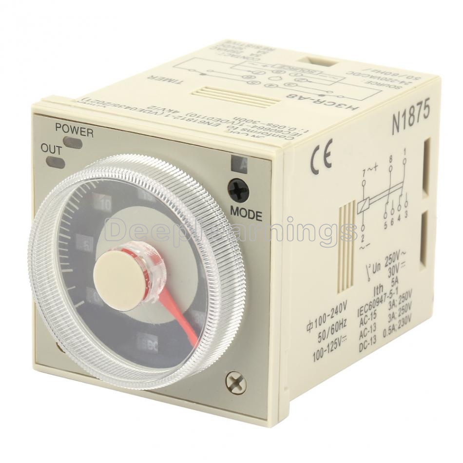 100-240VAC Nuevo En Caja Omron Temporizador H3CR-A8 H3CRA8