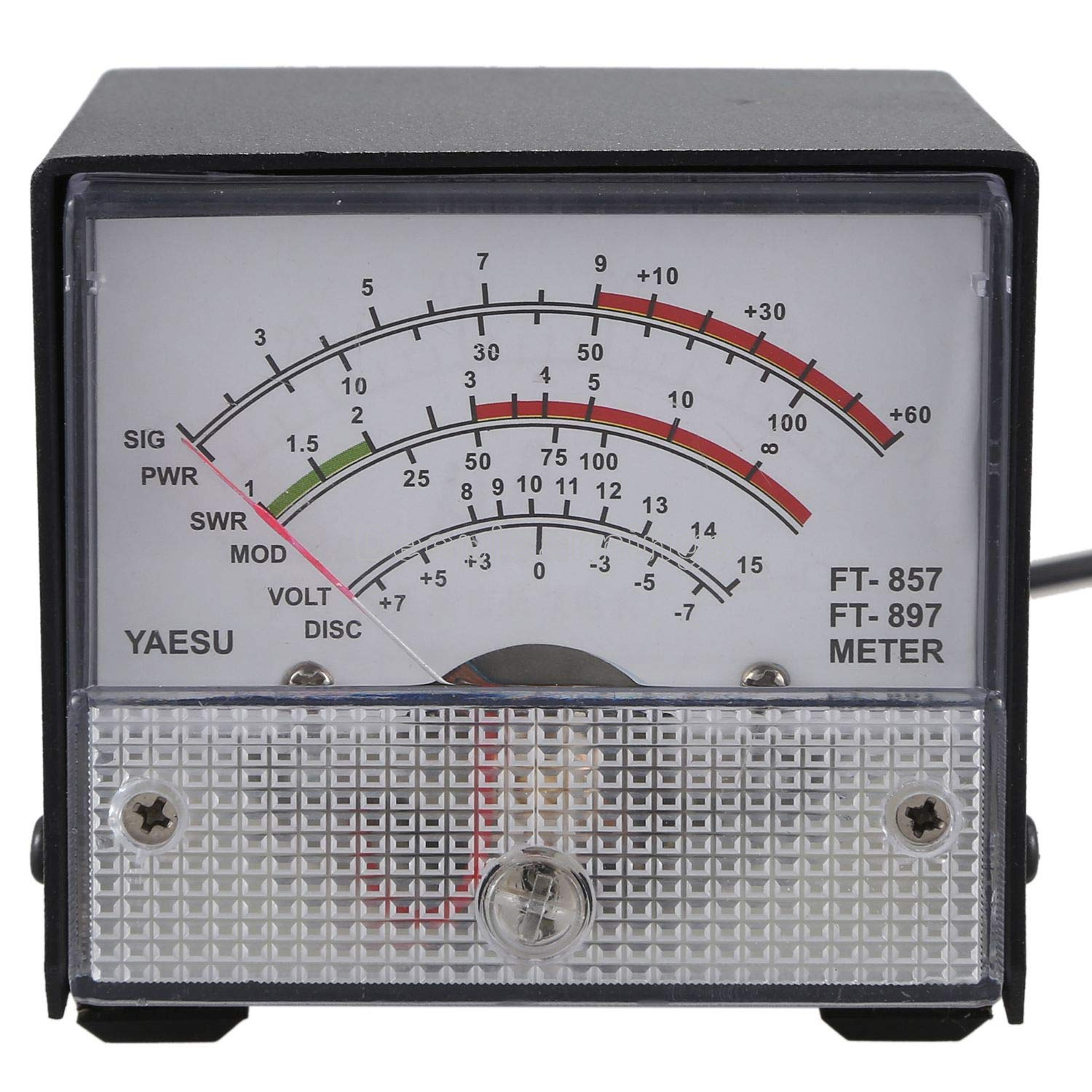 External S Meter/SWR/Power Meter display for Yaesu FT-857/FT-897 Metal ...