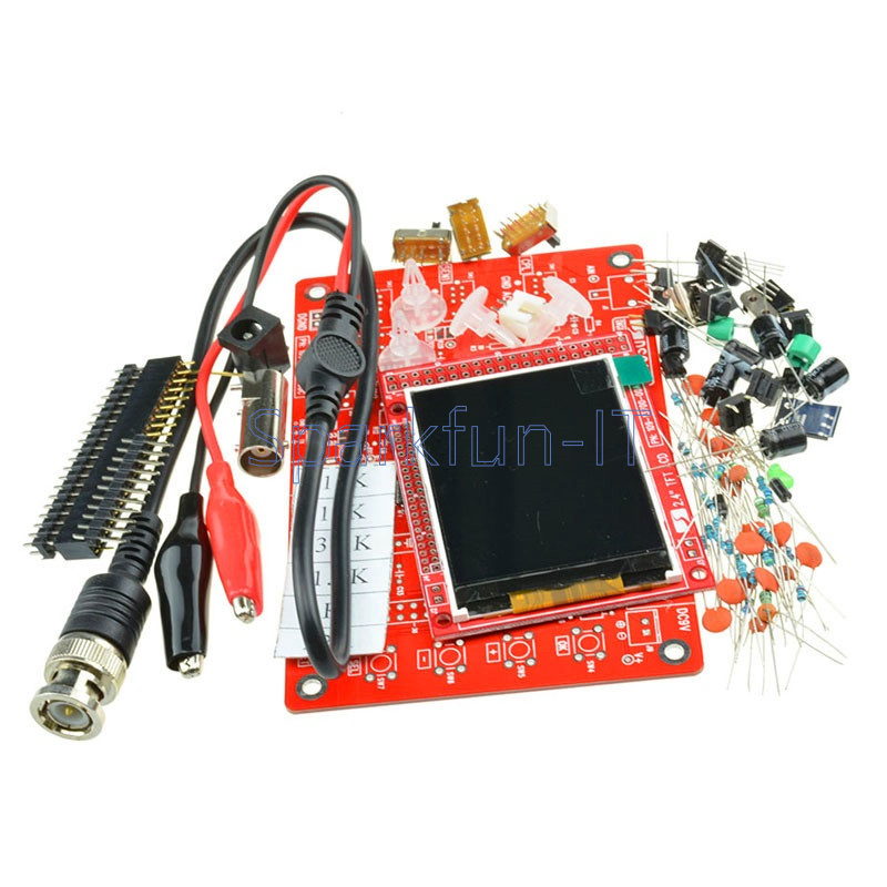 DIY Kit DSO138 Digital Oscilloscope + Probe Unsoldered STM32 200khz NEW