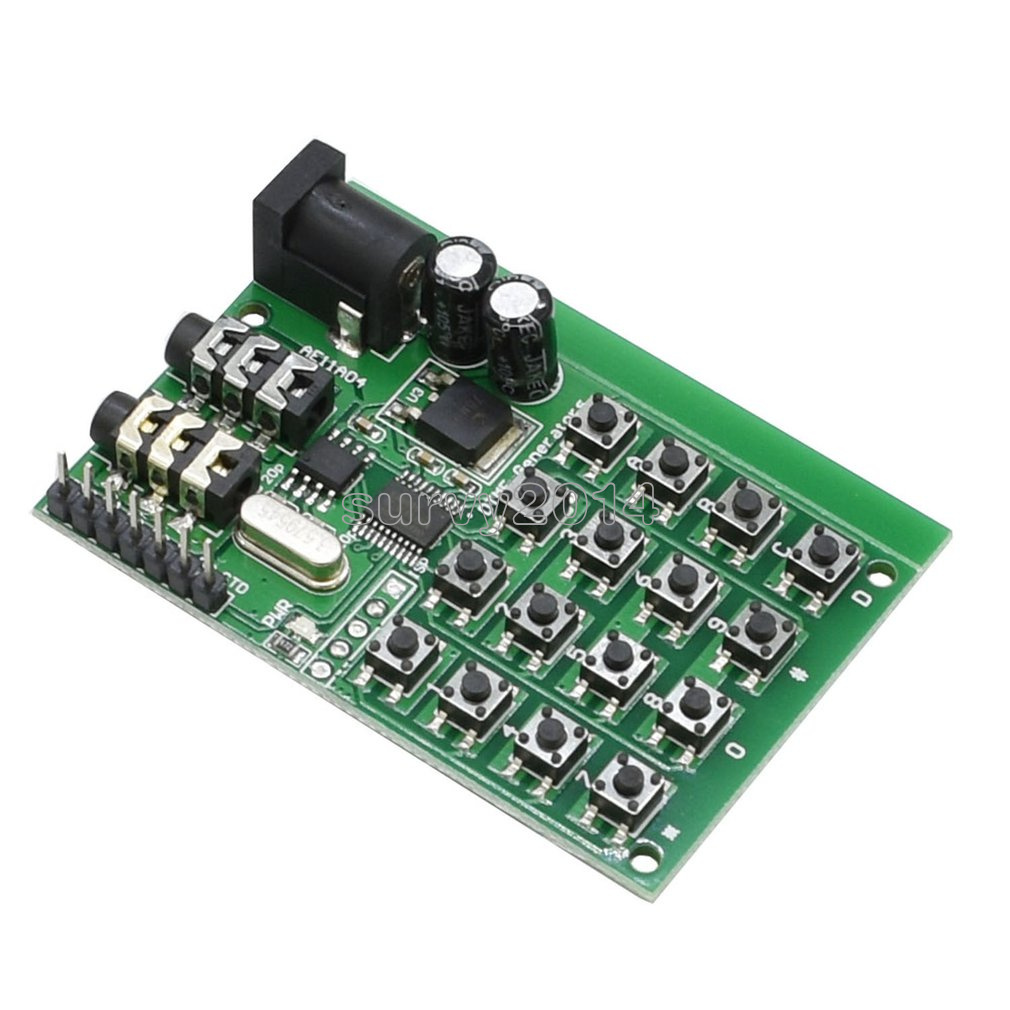 Keypad DTMF Generator Module Audio Encoder Transmitter Board for ...