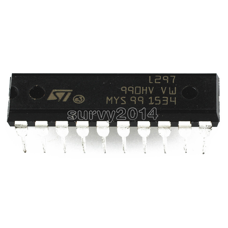 10Pcs L297 Stepper Motor Ctrlr Dip-20 ST CHIP IC new